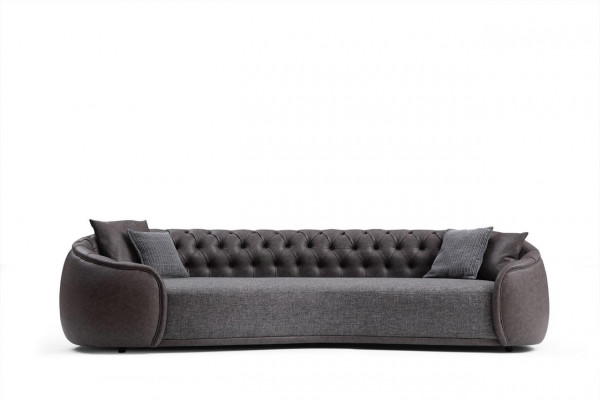 Sofa 4-seater sofas couches living room design material faux leather textile