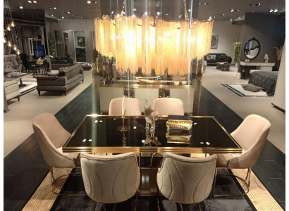 Glass table dining room table design dining tables glass tables table 179x95cm