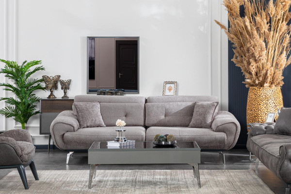 Coffee table living room wood luxury furniture modern color grey new