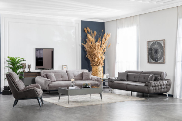 Side tables living room luxury design new modern gray material wood