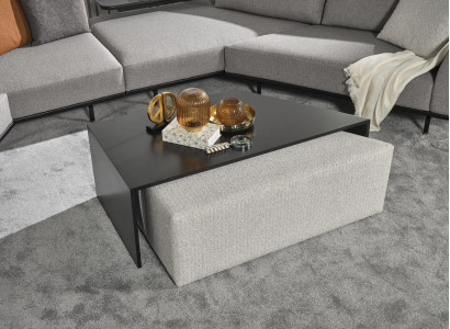 Coffee table living room furniture luxury material wood modern new design gray