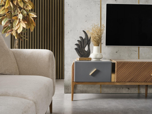 Wall unit TV stand bookshelf hanging cabinet modern new
