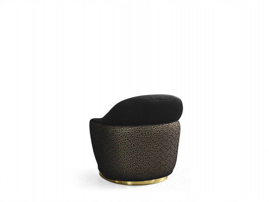 Armchair Living Room Couch Modern Fabric Luxury Modern Black New