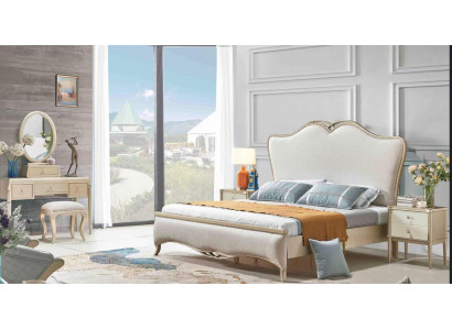 Bed Cushion Design Luxury Double Beds White 180x200cm Bedroom Furniture New