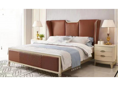 Luxury Bed Brown Beds Bed Frames Double Modern Double Bed Bedroom New