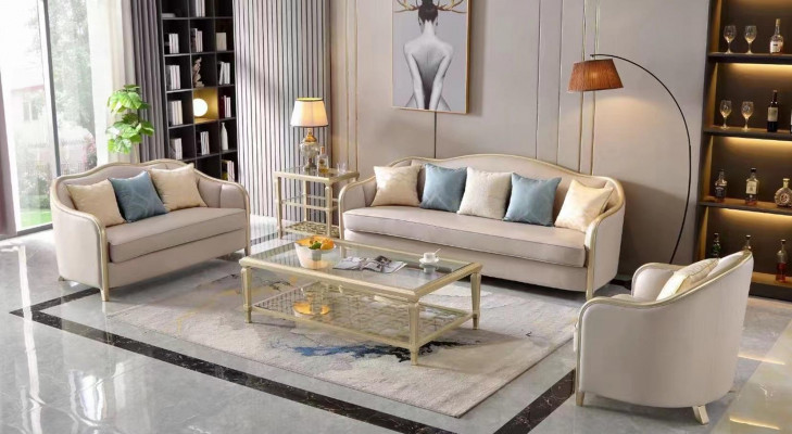Set Design Sofas Sofa Set 3+2+1 Seater Couches Fabric Modern Sofa