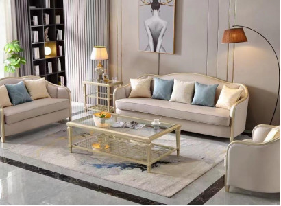 Set Design Sofas Sofa Set 3+2+1 Seater Couches Fabric Modern Sofa