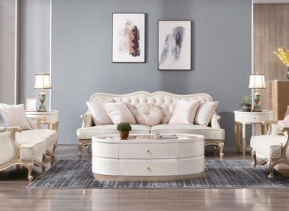 Living room sofa set 3+2+1 seater set upholstered couches fabric design