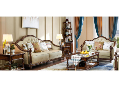 Classic design sofa set 3+2 seater suite sofa 2 piece set