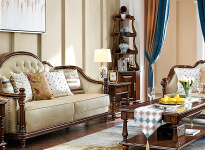 Classic design sofa set 3+2 seater suite sofa 2 piece set