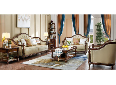 Sofa set 3+2+1 seater sofa couch set leather couches classic