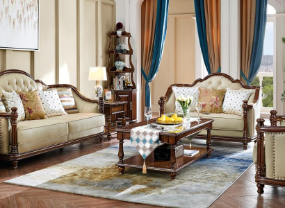 Sofa set 3+2+1 seater sofa couch set leather couches classic