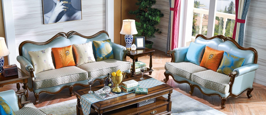 Luxury Furniture Sofa Set 3+2 Seater Sofa Couch Set Couch Armchair