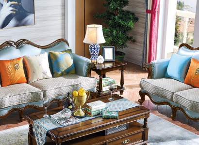 Luxury Furniture Sofa Set 3+2 Seater Sofa Couch Set Couch Armchair