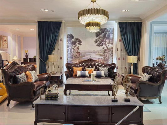 Luxury sofa set 3+1 seater set armchair sofas seating living room