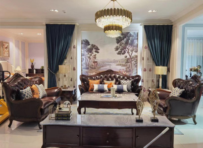 Luxury sofa set 3+1 seater set armchair sofas seating living room