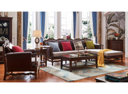 American Furniture 1800 Style Colonial Style Living Room Furniture Sofa Set