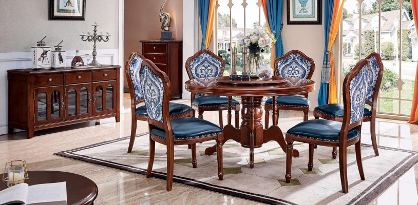 Dining set table dining group 6 chairs armchairs dining room groups wood