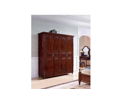 Wardrobe Bedroom Wood Cabinet Style Cabinets Furniture Baroque