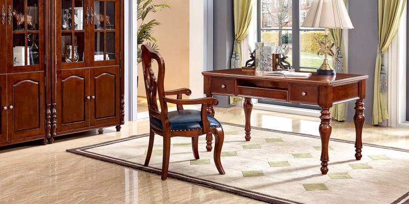 Office desk armchair study room office furniture furnishings