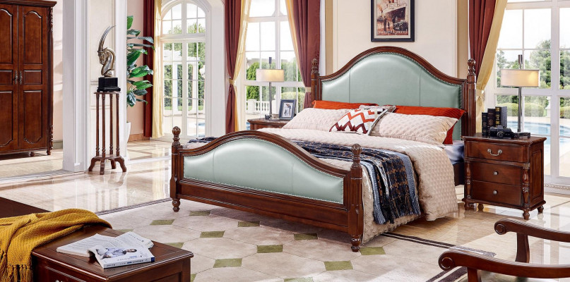 Design Beds Luxury Furniture 2x Nightstands 3-piece Bedroom Set