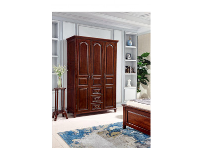 Wardrobe Bedroom Wood Classic Design Furniture Cabinets New