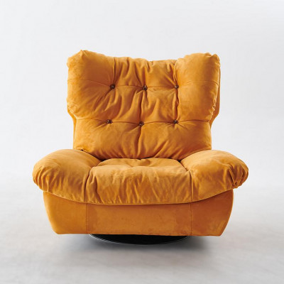 Recliner Swivel Chair Single Seater Relax Couch Furniture Textile Fabric