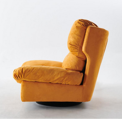 Recliner Swivel Chair Single Seater Relax Couch Furniture Textile Fabric