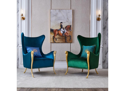 Luxury armchair single-seat couch furniture hotel reception office decor
