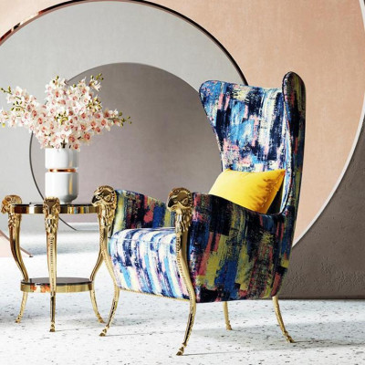Armchair, wingback chair, couches, furniture, television design, furniture, interior decoration.
