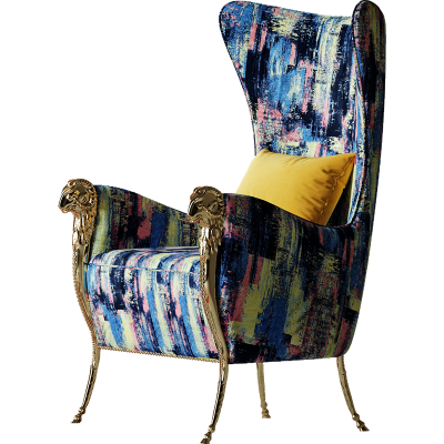 Armchair, wingback chair, couches, furniture, television design, furniture, interior decoration.