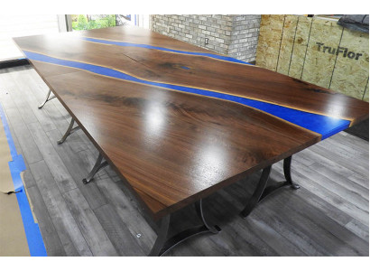 Wood table dining room epoxy resin furniture conference table epoxy resin casting resin new