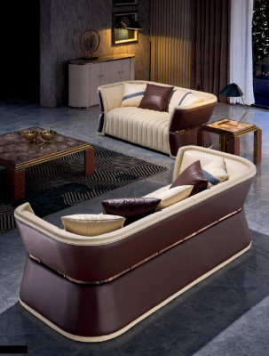 3+2+1 Seat Sofa Set Leather Sofa Couch Living Room Set