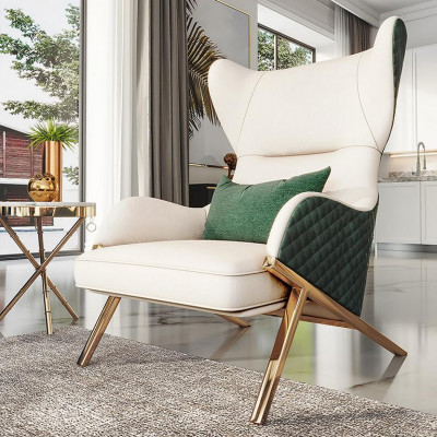 Armchair Single-seater Chair Hotel Relax Furniture Office Reception Interior