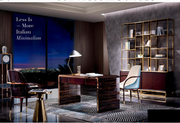 Office desk + armchair modern style desks table wooden table chair
