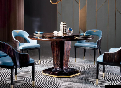 Designer furniture dining room set round dining table + 4 chairs table set