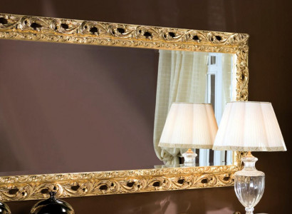 Italian classic designer mirror furniture wall mirror wood gold furniture new