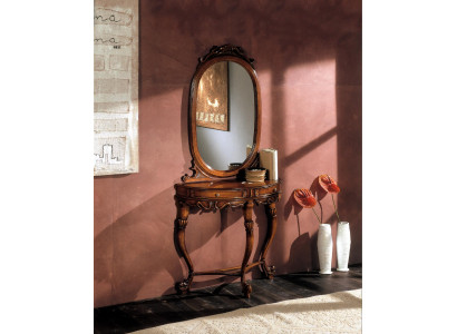 Tables Consoles Table Side Bedroom Wood Mirror + Console Table Dressers