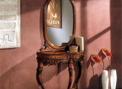 Tables Consoles Table Side Bedroom Wood Mirror + Console Table Dressers