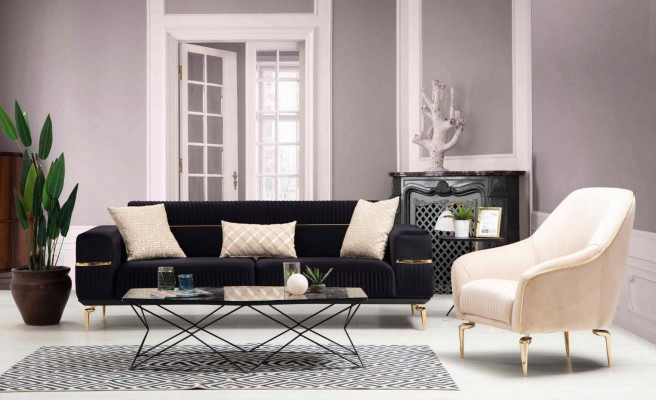 Sofa suite sofa set sofas 3+1 seat armchair furniture upholstery designer couches