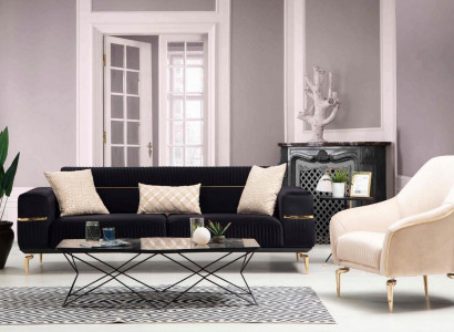 Sofa suite sofa set sofas 3+1 seat armchair furniture upholstery designer couches