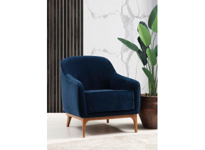 Luxury Armchair, Living Room Single-Seater, Fabric Polyester, Modern Design Style, New
