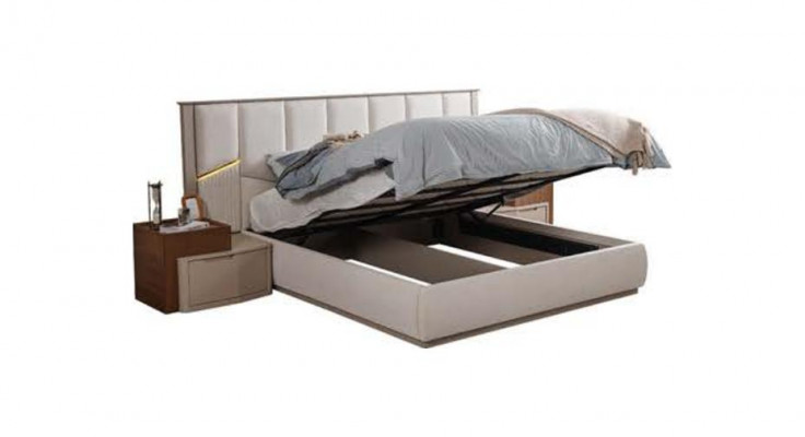 Exclusive double bed upholstered beds bedroom modern furniture