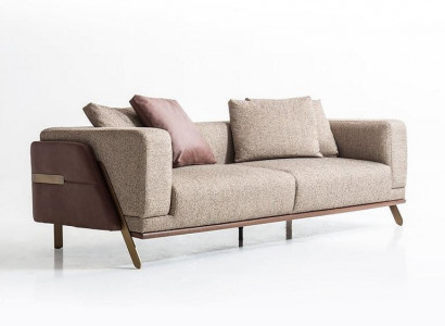Luxury Sofa 4-Seater Sofas Modern Upholstered Sofas Textile Designer Couch New