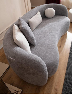 Modern design four-seater couch upholstered sofa, 4-seater furniture, big sofas, new sofas