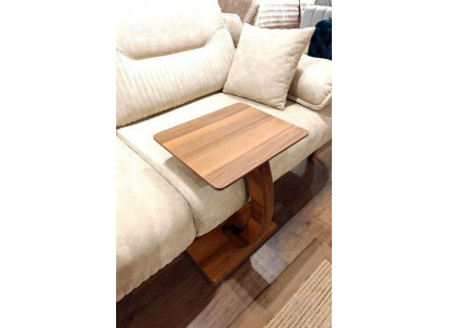 Rectangular side table luxury living room MDF chipboard brown new