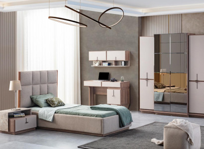 Modern children's room furniture designer bed desk wardrobe new