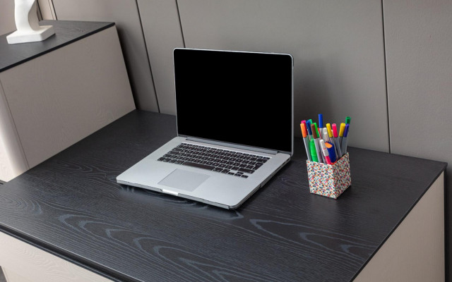 Children's furniture, children's bed, nightstand, luxurious desk, wooden furniture