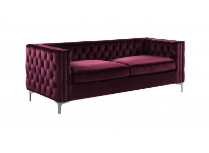 Bordeaux chesterfield couch luxury velvet fabric couches sofa set buttons upholstery new