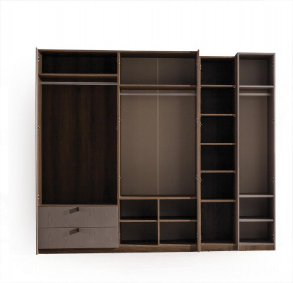 Beige wardrobe designer bedroom furniture modern decor